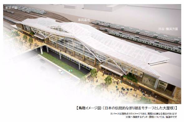 山手線新駅のイメージ