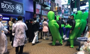 渋谷ハロウィン、飲酒規制で「タピオカが人気」2日間の現場ルポ