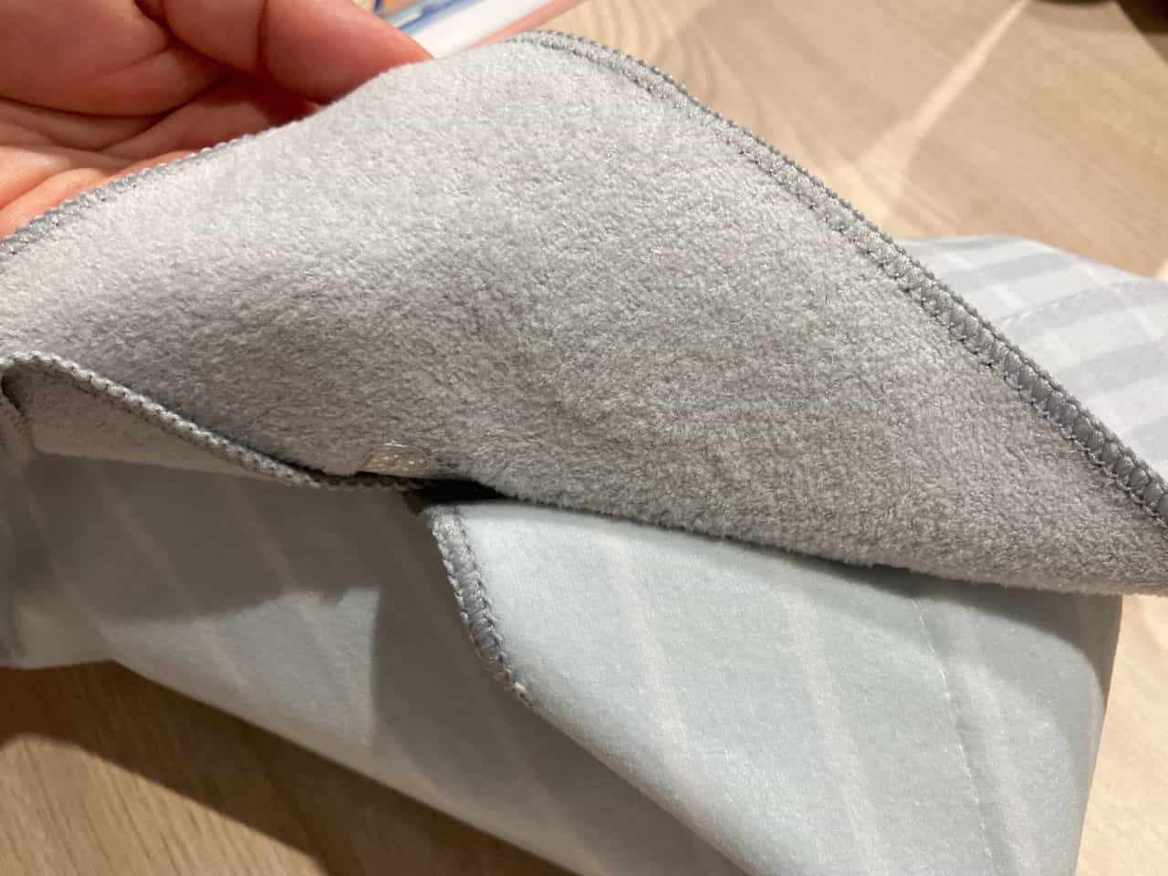 巻くだけ保冷クロス部分クローズアップ