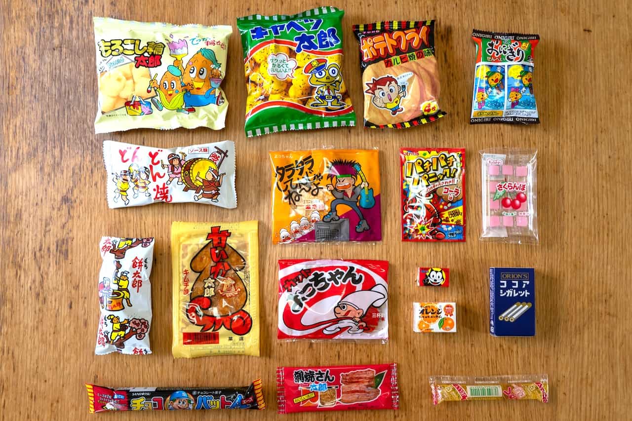 人気駄菓子17種