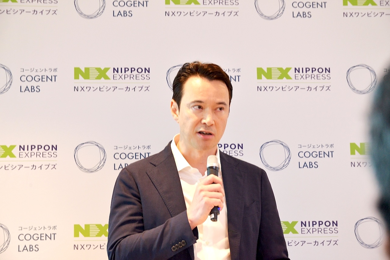 株式会社Cogent Labs代表取締役エリック・秀幸・ホワイトウェイ氏
