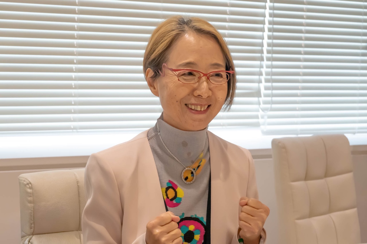 日本サプリメント協会 代表理事の後藤典子さんインタビューカット