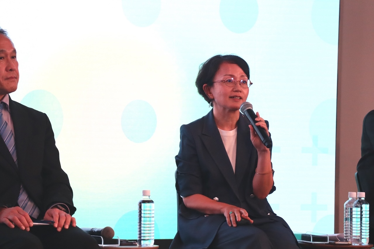 小崎亜依子氏(一般社団法人スタートアップエコシステム協会理事)